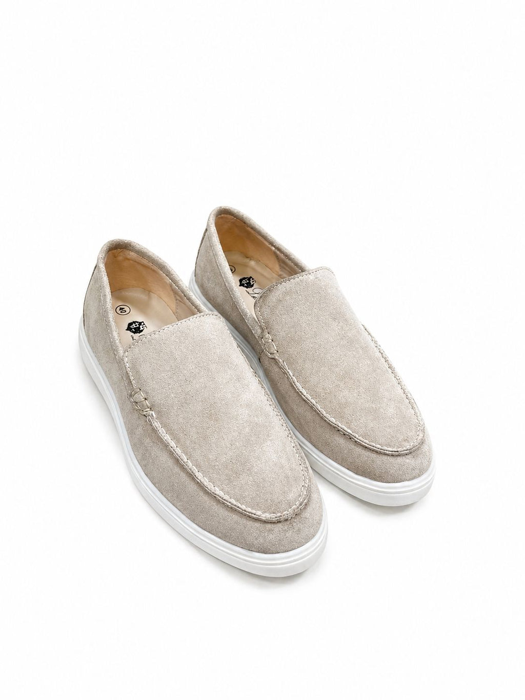 Men’s Beige Suede