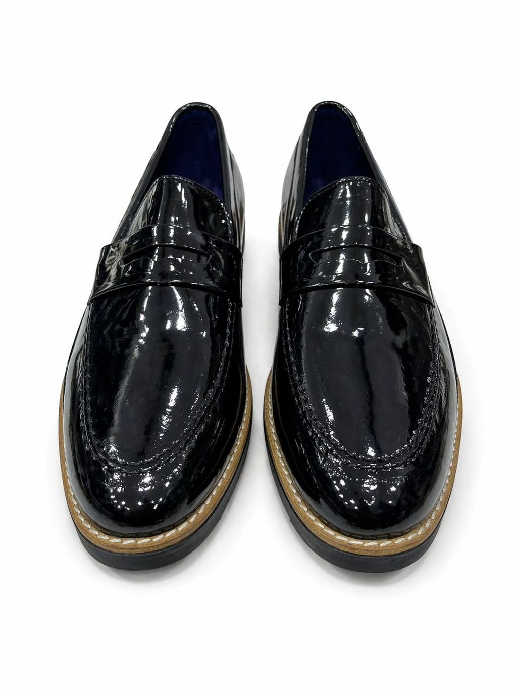 Patent Leather Loafers – Elegant & Comfortable
