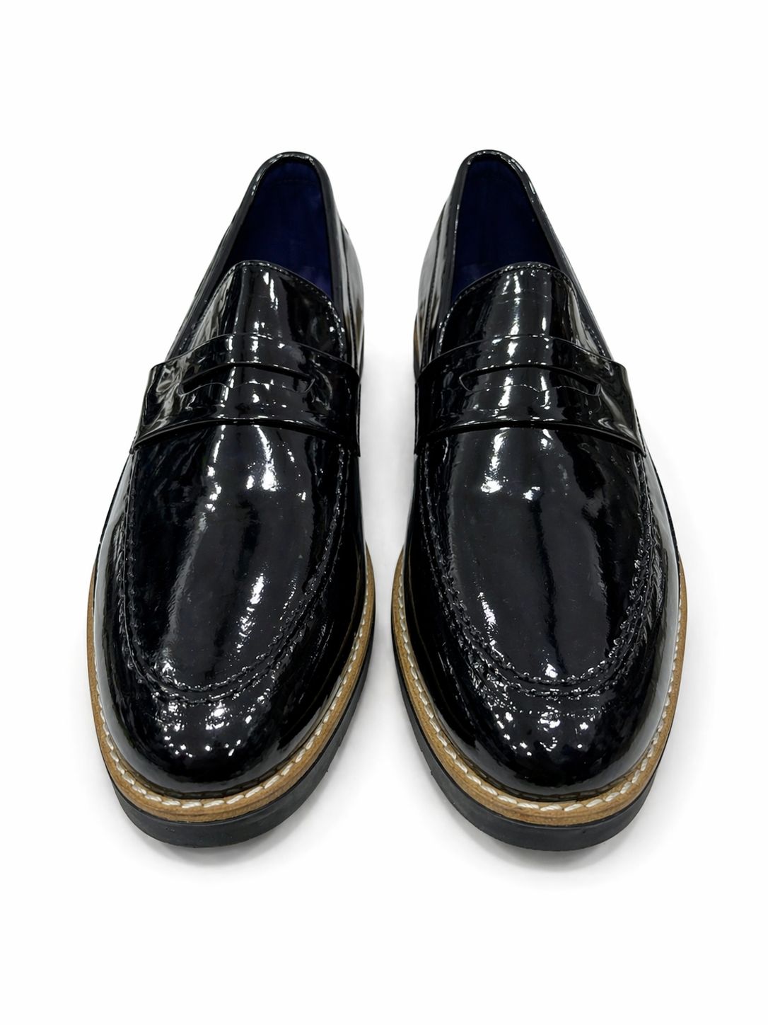 Patent Leather Loafers – Elegant & Comfortable